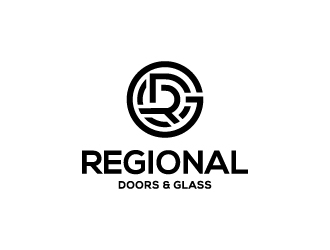 Regional Doors & Glass logo design by zakdesign700