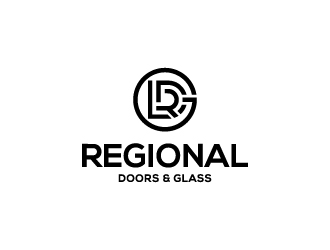 Regional Doors & Glass logo design by zakdesign700