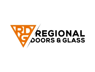 Regional Doors & Glass logo design by Mbezz