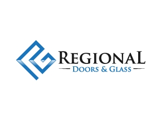 Regional Doors & Glass logo design by ZQDesigns
