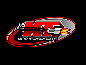 KT Powersports logo design by Cekot_Art