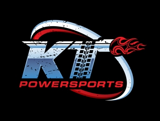 KT Powersports logo design by DreamLogoDesign