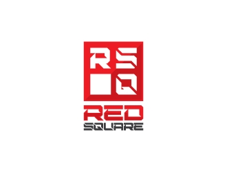 Red Square  logo design by zakdesign700
