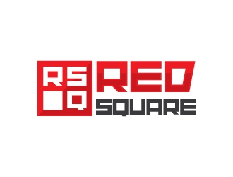 Red Square  logo design by zakdesign700