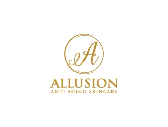 Allusion Anti Aging Skincare logo design by Creativeminds