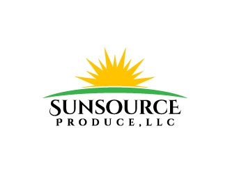 SunSource Produce LLC logo design by mawanmalvin