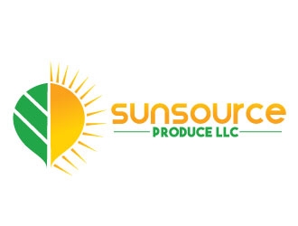 SunSource Produce LLC logo design by REDCROW