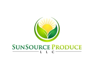 SunSource Produce LLC logo design by usef44
