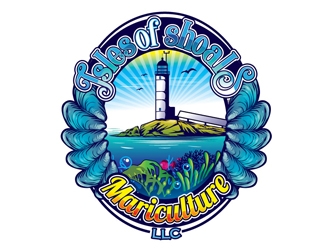 Isles of Shoals Mariculture LLC logo design by gogo