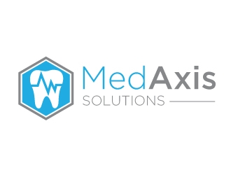 MedAxis Solutions logo design by MonkDesign