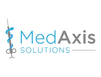 MedAxis Solutions logo design by MonkDesign