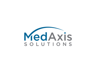 MedAxis Solutions logo design by alby
