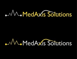 MedAxis Solutions logo design by r_design