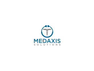 MedAxis Solutions logo design by Barkah