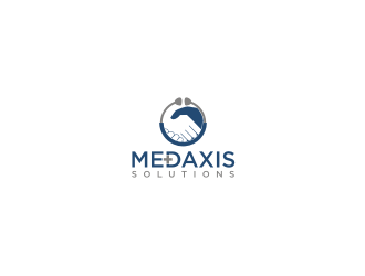 MedAxis Solutions logo design by Barkah
