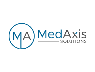 MedAxis Solutions logo design by lexipej