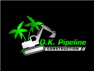 DANIEL  KILGORE PIPELINE CONSTRUCTION  logo design by meliodas