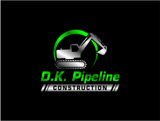 DANIEL  KILGORE PIPELINE CONSTRUCTION  logo design by meliodas