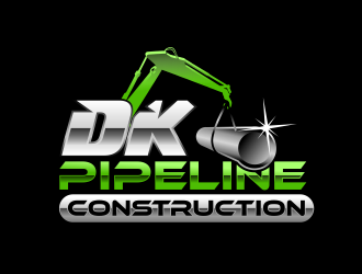 DANIEL  KILGORE PIPELINE CONSTRUCTION  logo design by serprimero