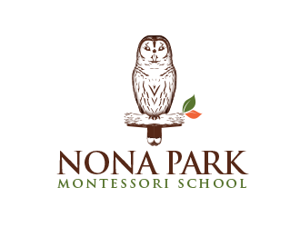 Nona Park Montessori School logo design by BeDesign