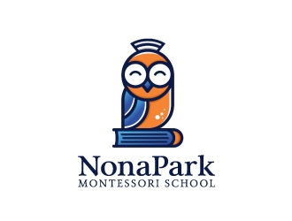 Nona Park Montessori School logo design by nehel