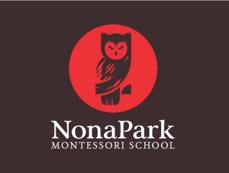 Nona Park Montessori School logo design by nehel