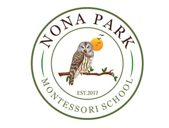 Nona Park Montessori School logo design by AYATA