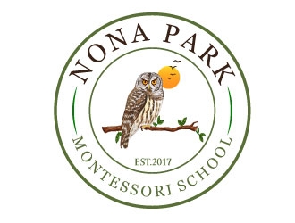 Nona Park Montessori School logo design by AYATA