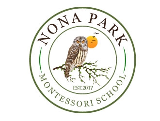 Nona Park Montessori School logo design by AYATA