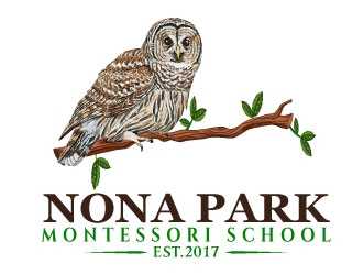 Nona Park Montessori School logo design by AYATA