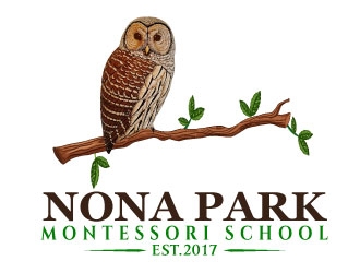 Nona Park Montessori School logo design by AYATA