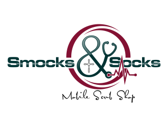 Smocks & Socks logo design by ROSHTEIN