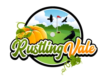 Rustling Vale logo design by jaize