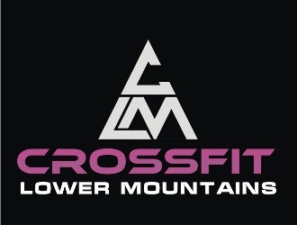 Crossfit lower mountains logo design by rizuki