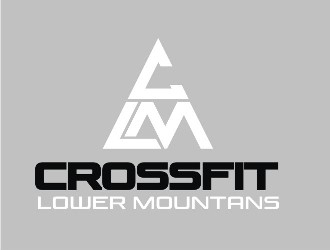 Crossfit lower mountains logo design by rizuki
