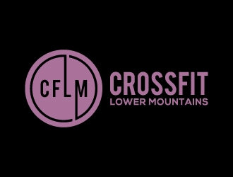 Crossfit lower mountains logo design by Creativeminds