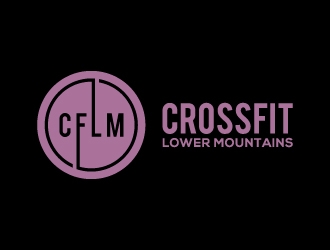 Crossfit lower mountains logo design by Creativeminds