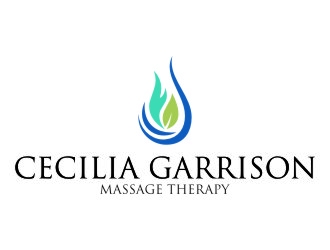 Cecilia Garrison Massage Therapy logo design by jetzu