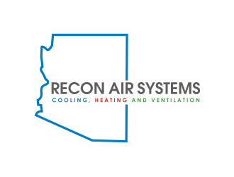 Recon Air Systems logo design by Zeratu