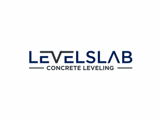 LevelSlab Concrete Leveling logo design by santrie