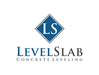 LevelSlab Concrete Leveling logo design by asyqh
