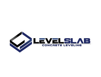 LevelSlab Concrete Leveling logo design by REDCROW