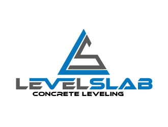 LevelSlab Concrete Leveling logo design by REDCROW