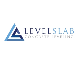 LevelSlab Concrete Leveling logo design by REDCROW