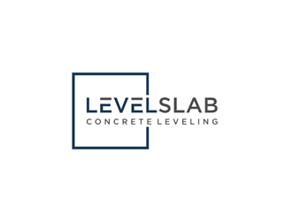 LevelSlab Concrete Leveling logo design by ndaru