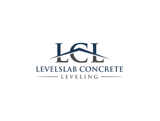 LevelSlab Concrete Leveling logo design by ndaru
