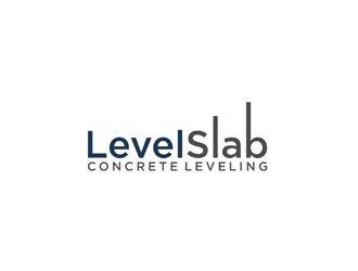 LevelSlab Concrete Leveling logo design by ndaru
