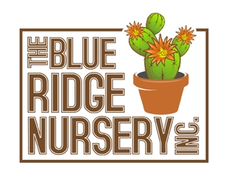 THE BLUE RIDGE NURSERY, INC. logo design by MAXR