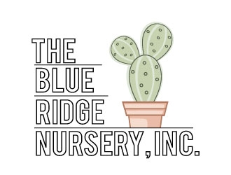 THE BLUE RIDGE NURSERY, INC. logo design by REDCROW