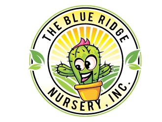 THE BLUE RIDGE NURSERY, INC. logo design by REDCROW